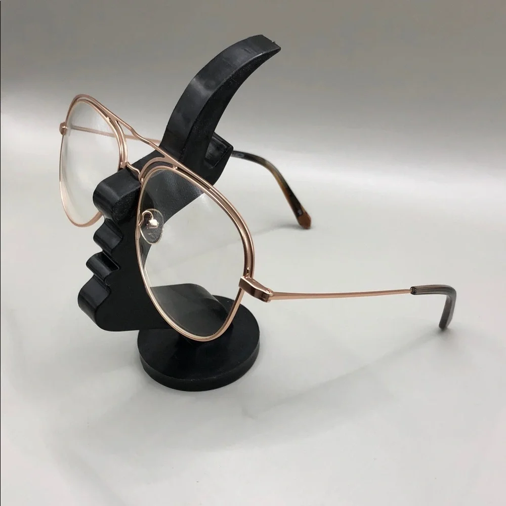 Original Penguin THE DADDY Eyeglasses Pilot Aviator Gold Metal Stainless Steel